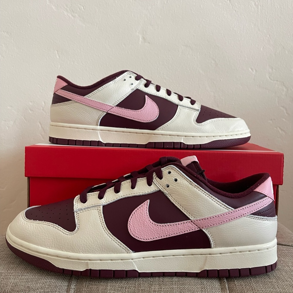 Nike Dunk Low Retro PRM Valentine's Day -DR9705-100 - Brand New- Size 13